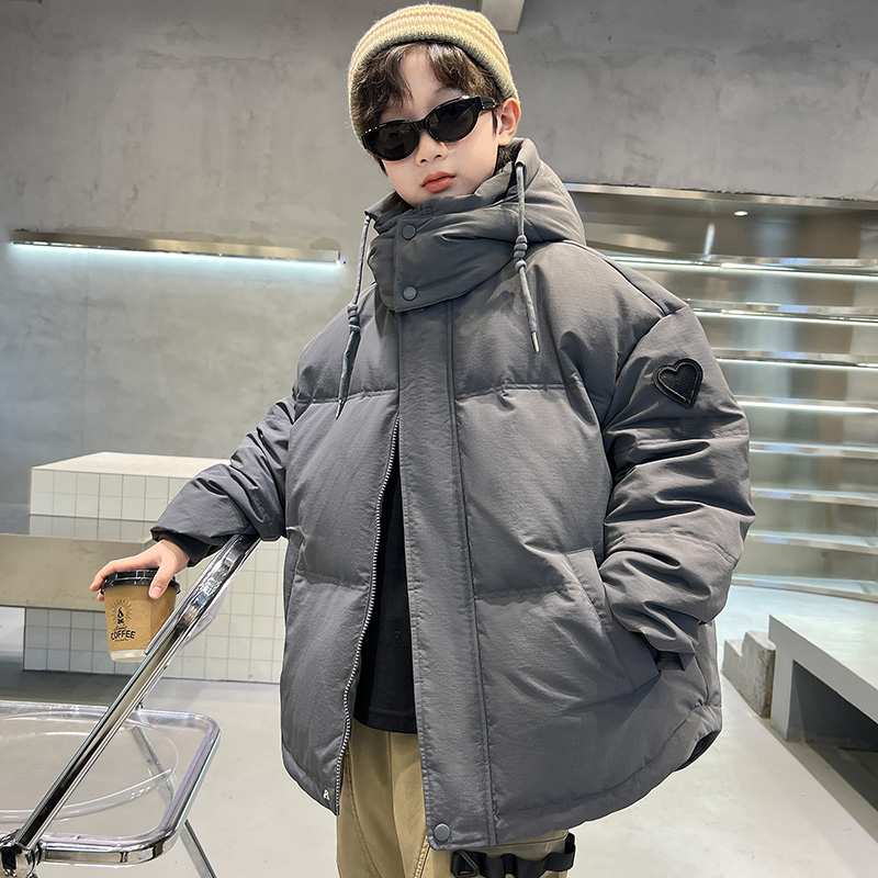 男童羽绒服2023新款儿童冬季加厚外套中大童男孩保暖防水防寒冬装