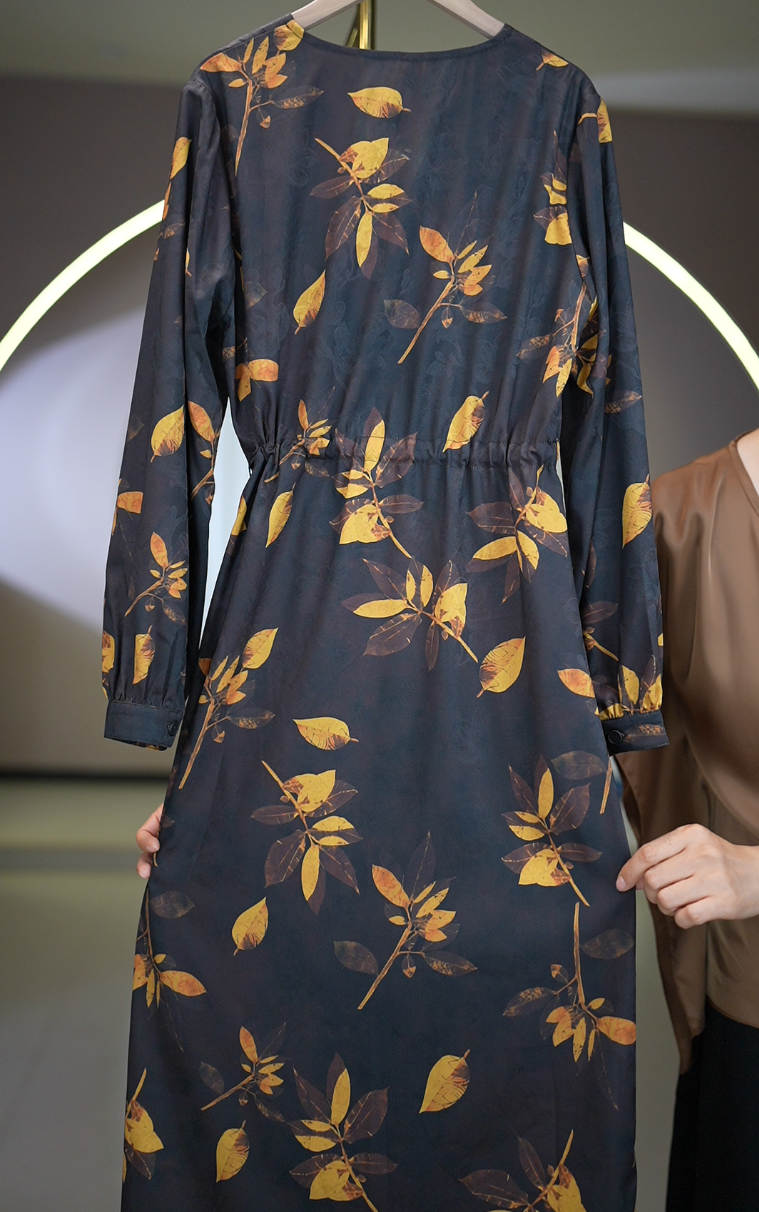 熏风入弦！显瘦连衣裙T1226