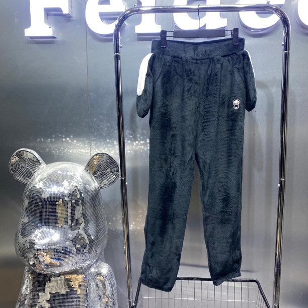 E<大仓>女士秋冬绒绒耳朵休闲裤（瑕疵）111012