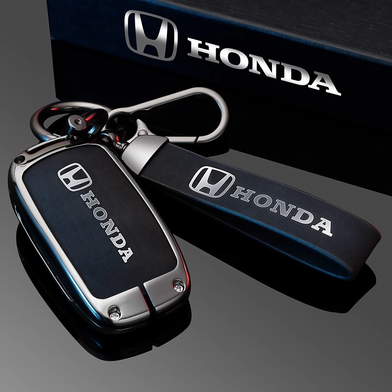 2023本田型格钥匙套皓影男士urv扣hrv金属壳包奥德赛高档汽车用品