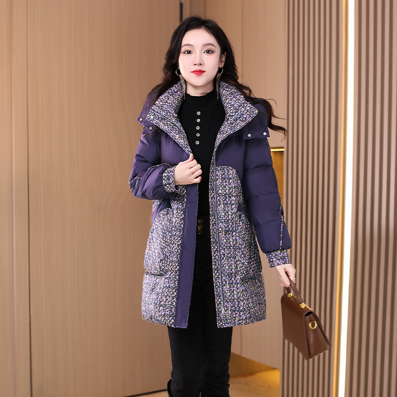 【羽绒服】芙优雅新款气质时尚大气减龄休闲收腰显瘦羽绒服17569-1