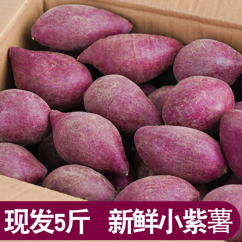 【抢购中】超甜沙地红薯新鲜红黄心蜜薯烤蒸地瓜1-9斤番薯蔬菜水果