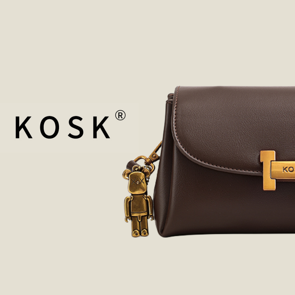 秋冬新款百搭H扣斜挎单肩时尚百搭小包包3354