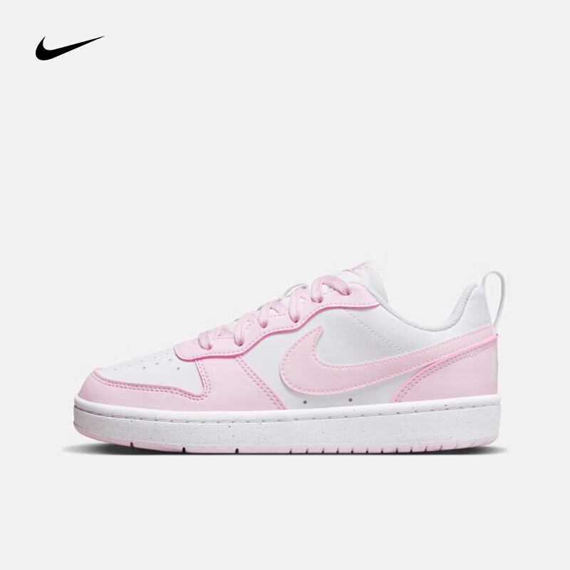 NIKE/耐克休闲鞋COURT BOROUGHRECRAFT (GS)潮流DV5456-105