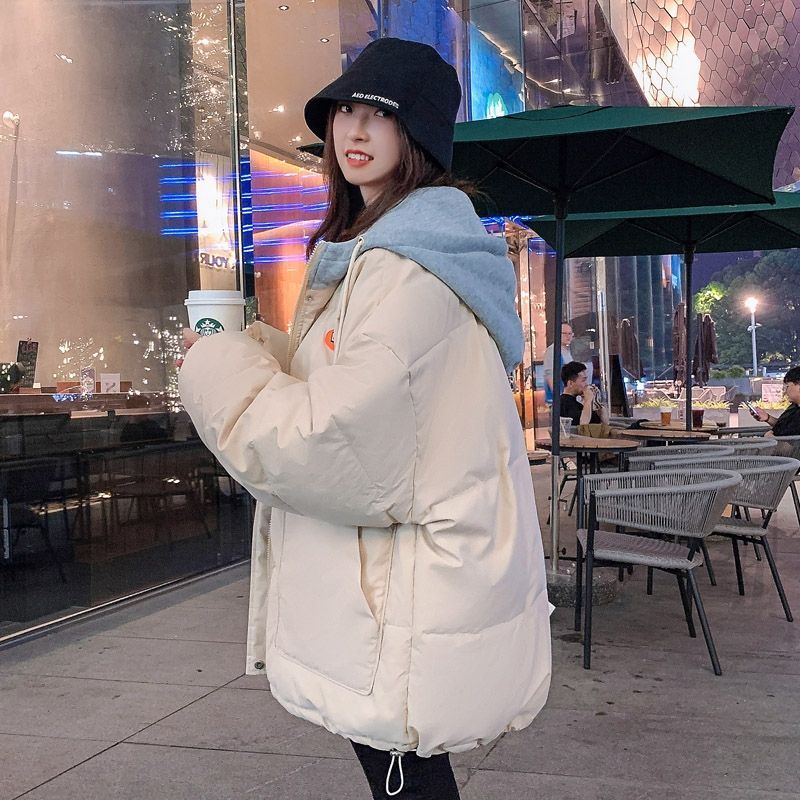 【和锋金羽品牌正品】2023年新款短款棉衣棉服女秋冬季外套厚面包服