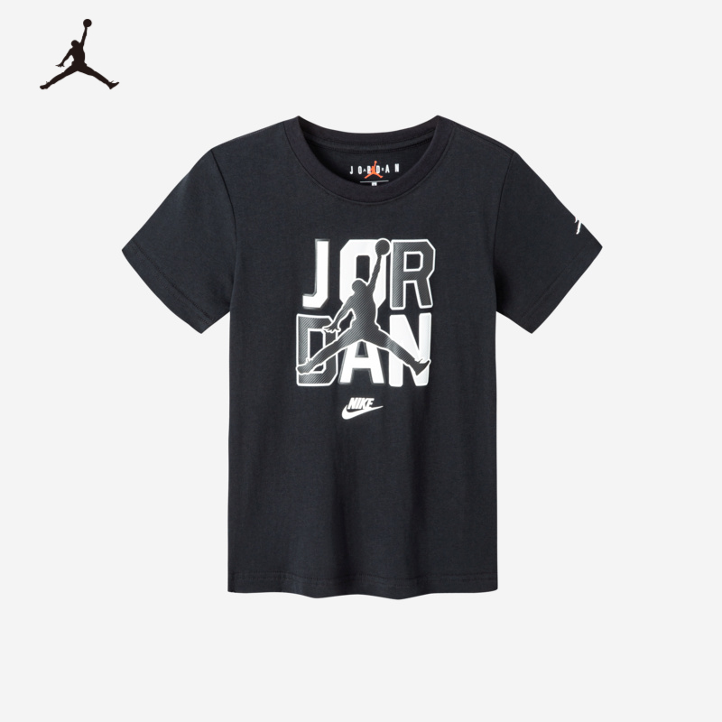 Air Jordan童装男女童装夏季透气休闲短袖T恤JDB-TE-B139