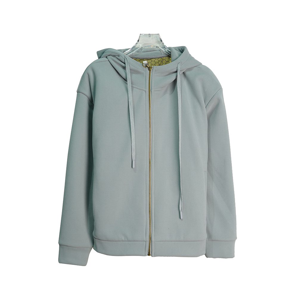 X24267【上新】简约时尚蓝色黑金羽绒情侣款连帽外套