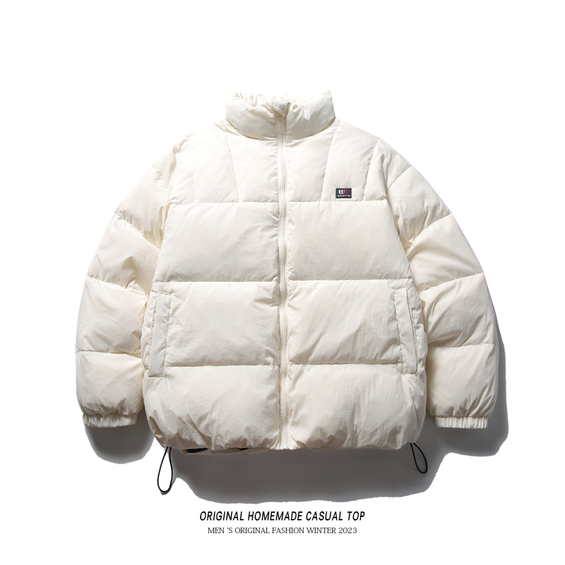 WTEB潮牌简约轻薄羽绒服男冬季情侣保暖外套90白鸭绒百搭休闲棉衣