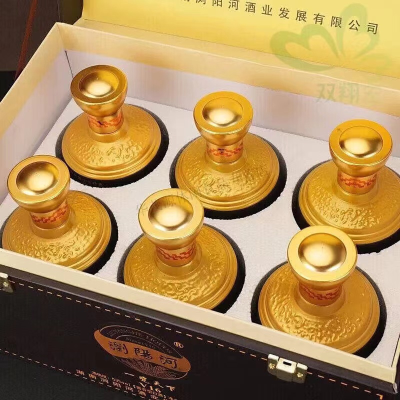 牧文浏阳河一览天下酱香白酒6瓶装53度500