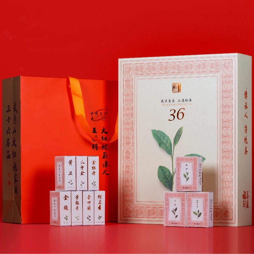 【新琪明36名品】武夷岩茶核心场区，珍藏288克(36泡X8克）琪明茶研所