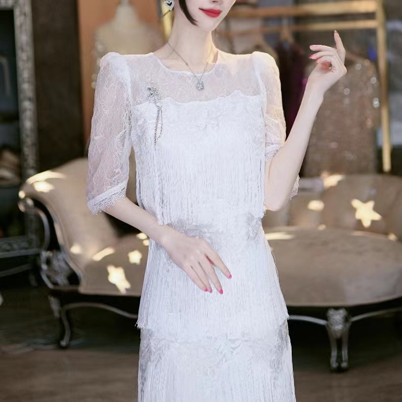 SEJI/瑟纪真的好精灵仙子气质连衣裙