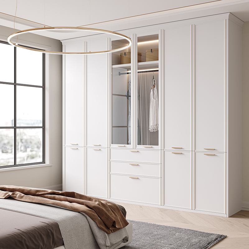 Z卧室衣柜定制轻奢简约整体衣柜衣帽间定制主卧衣橱全屋定制