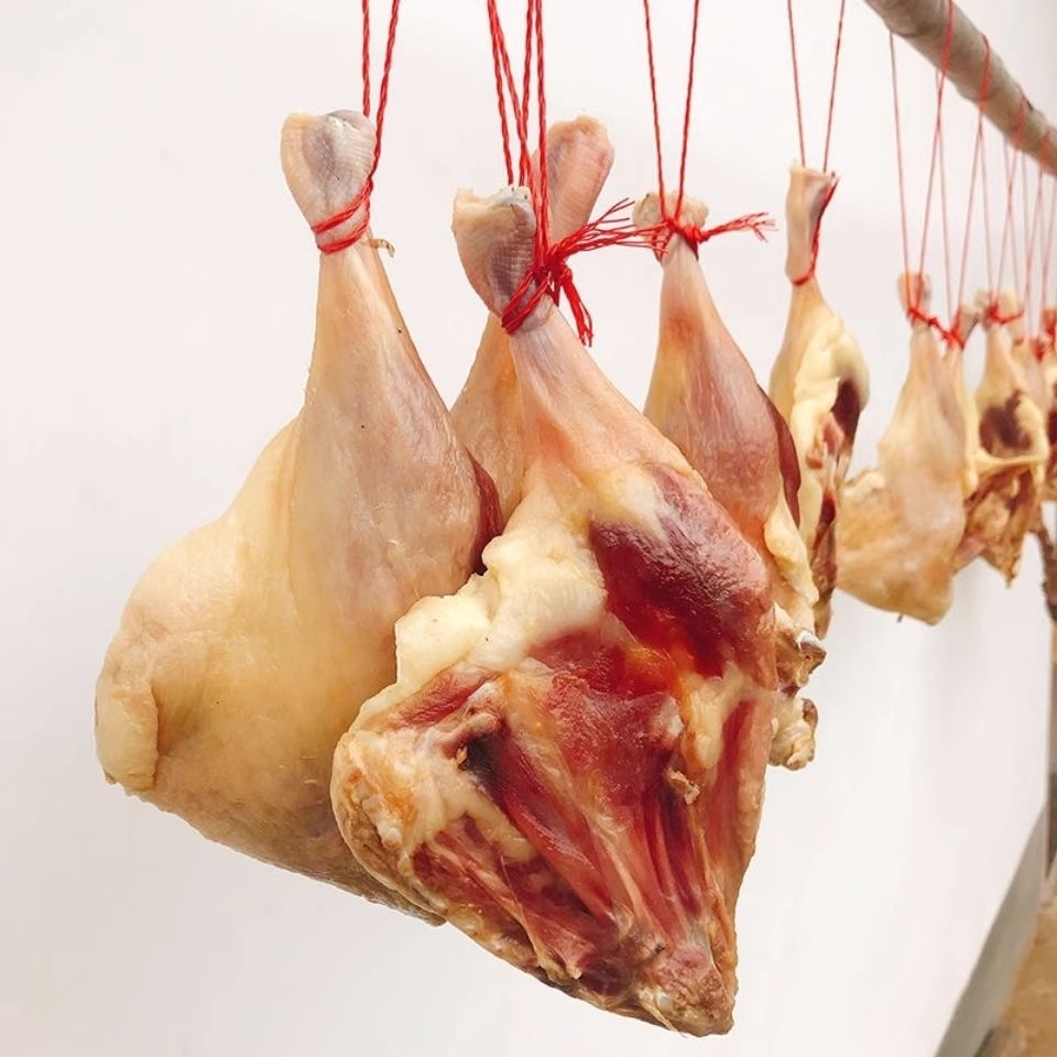 安徽特产咸鸭腿农家自腌风干腊鸭腿手工特色腊味腌肉腊鸭腿非即食