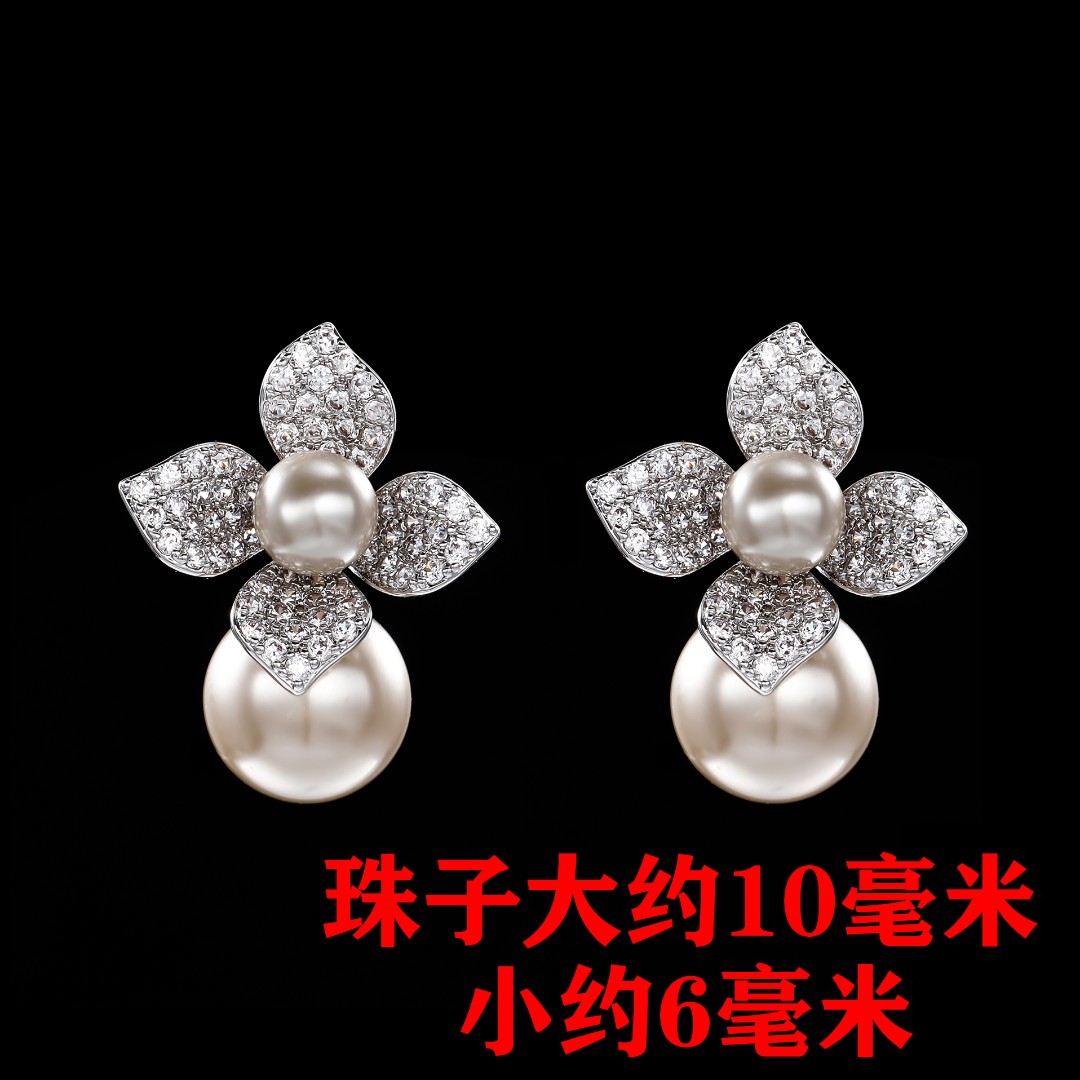 名式 铜合金耳饰 ——木木（LY1542）  时尚耳饰