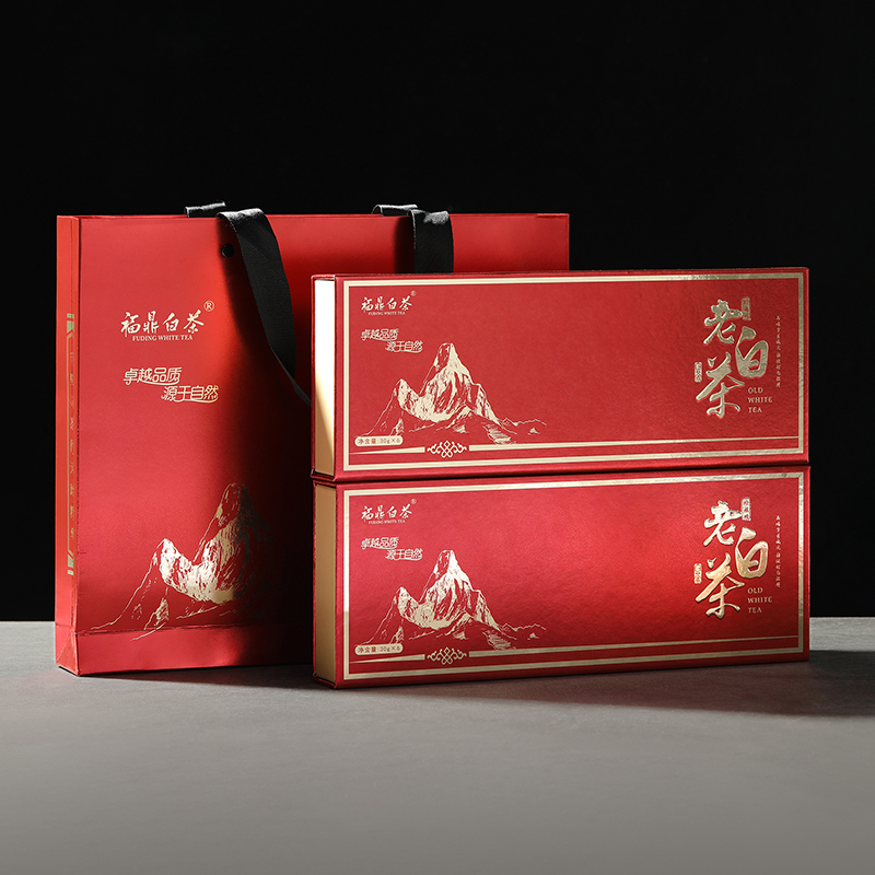 2【铁粉疯狂福利】老白茶红色烟条装2015年贡眉茶叶