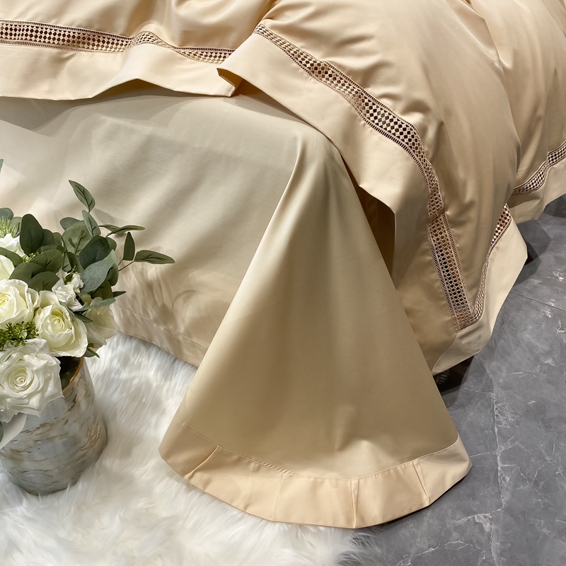 2022新款高端100支四件套系列--克莉丝镂空宽边四件套