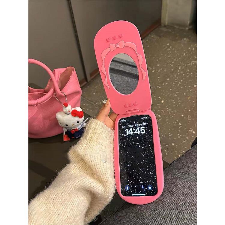call来电大哥大苹果14手机壳iphone13/12promax翻盖电话机15无线