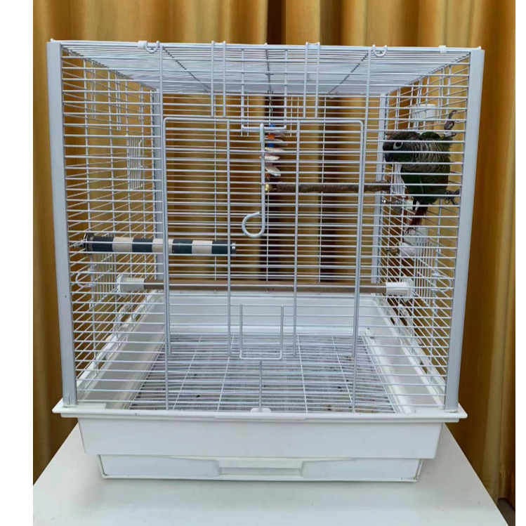 鹦鹉大玩家专属加宽47cm横线方笼立柱基础鹦鹉鸟笼小太阳和尚鸟笼