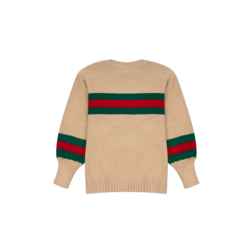 2023秋冬新款美拉德慵懒风毛衣V1096