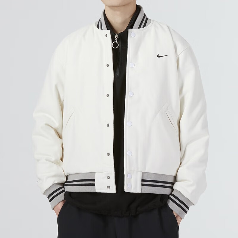 Nike耐克外套男装2023冬季新款棒球服运动休闲保暖夹克DQ5011-030