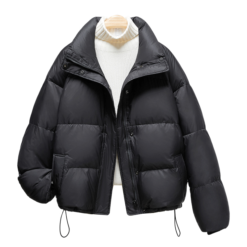 【品牌奥莱】她池2023冬季新款女拉链长袖立领羽绒服T34Z4601YA