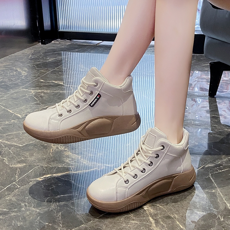 百丽纯爱妈妈鞋黑色防水防滑鞋女软底久站不累脚厨房上班工作高帮