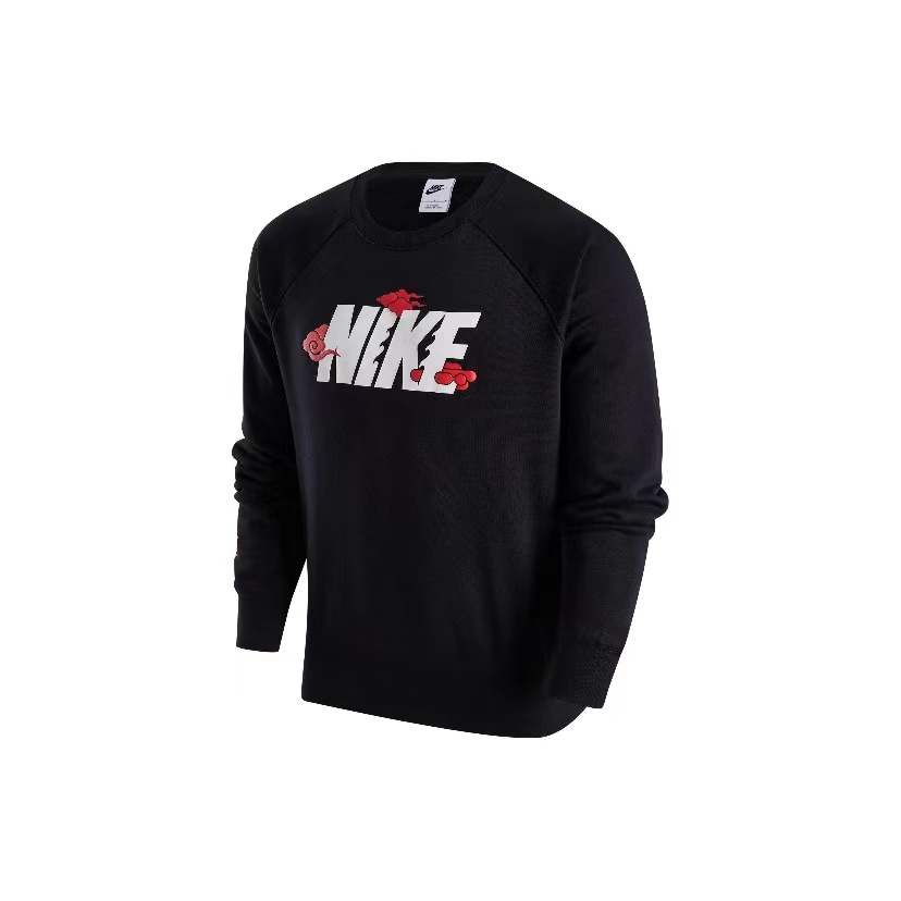 【潮流汇KL专享】NIKE耐克卫衣男女同款龙年黑色新年款圆FZ6374010