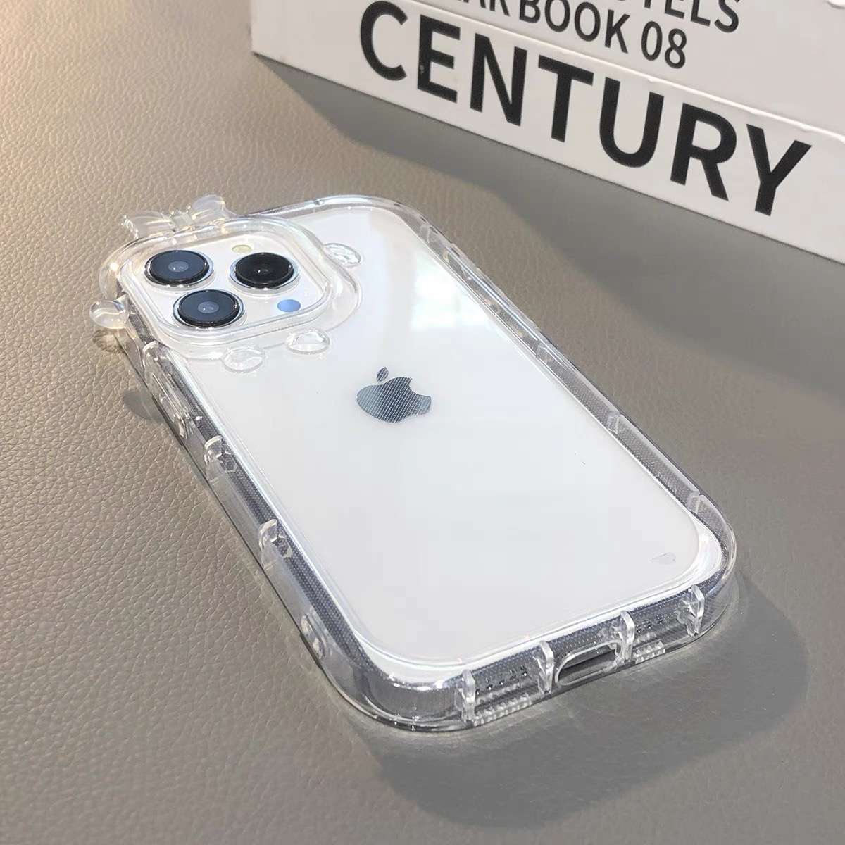 可爱镜头适用苹果15pro14手机壳iphone13/12女11华为vivo小米oppo