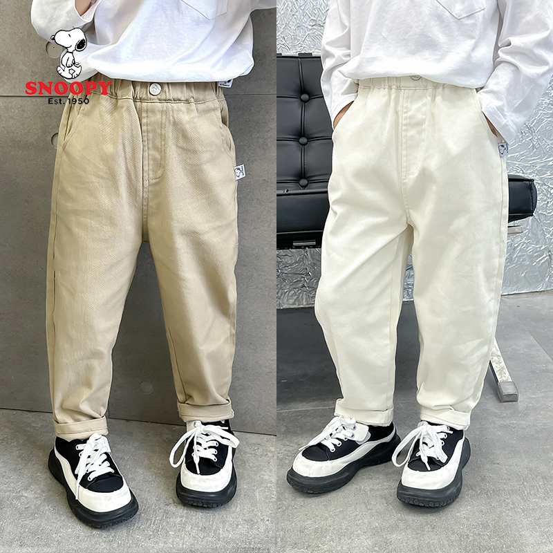 史努比儿童2023春秋新款宝宝休闲裤裤子EQS033-AK048【现货】