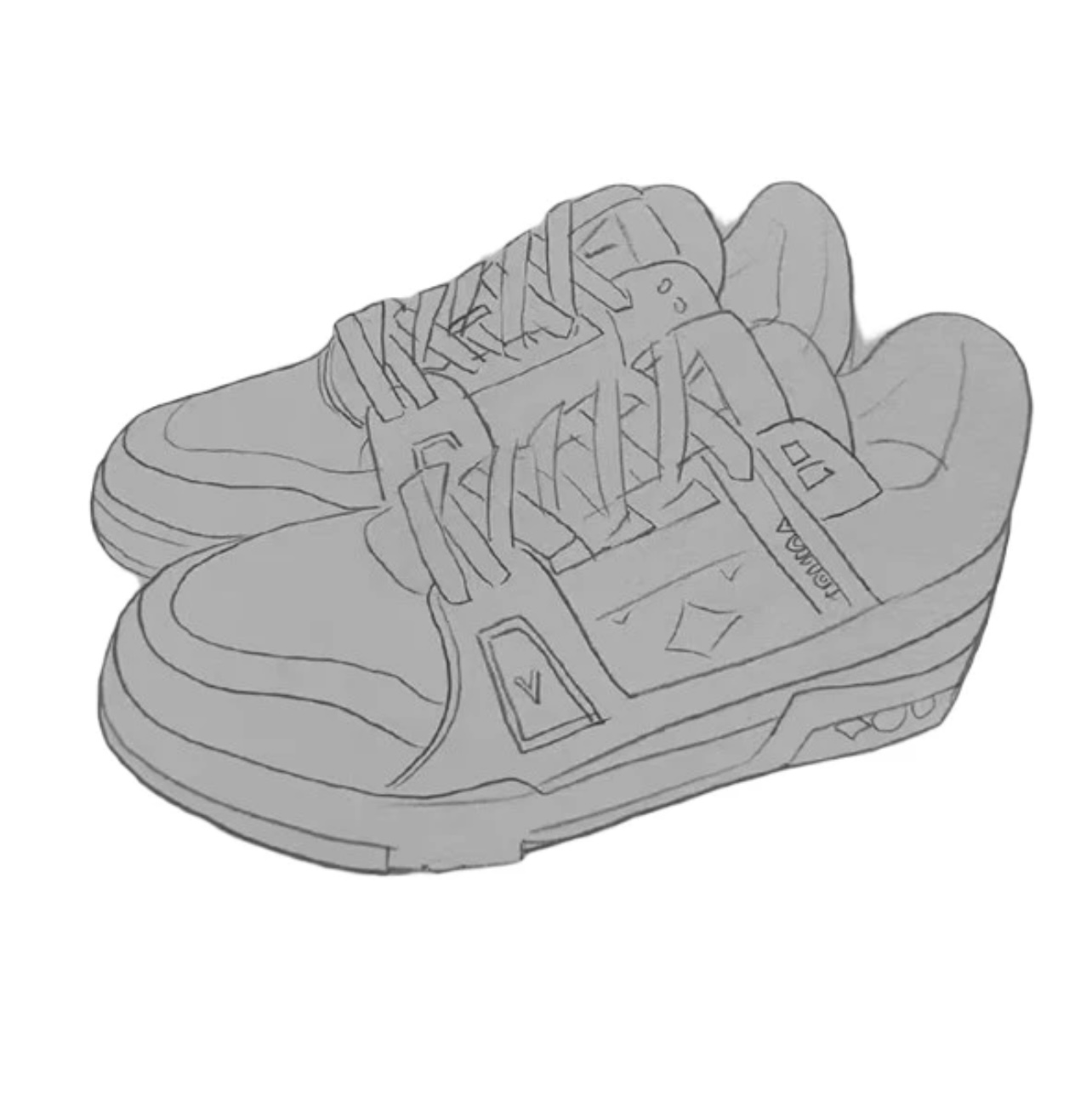 水泥，牛仔系列-2024新款白水泥经典54真皮增高情侣休闲低帮板鞋