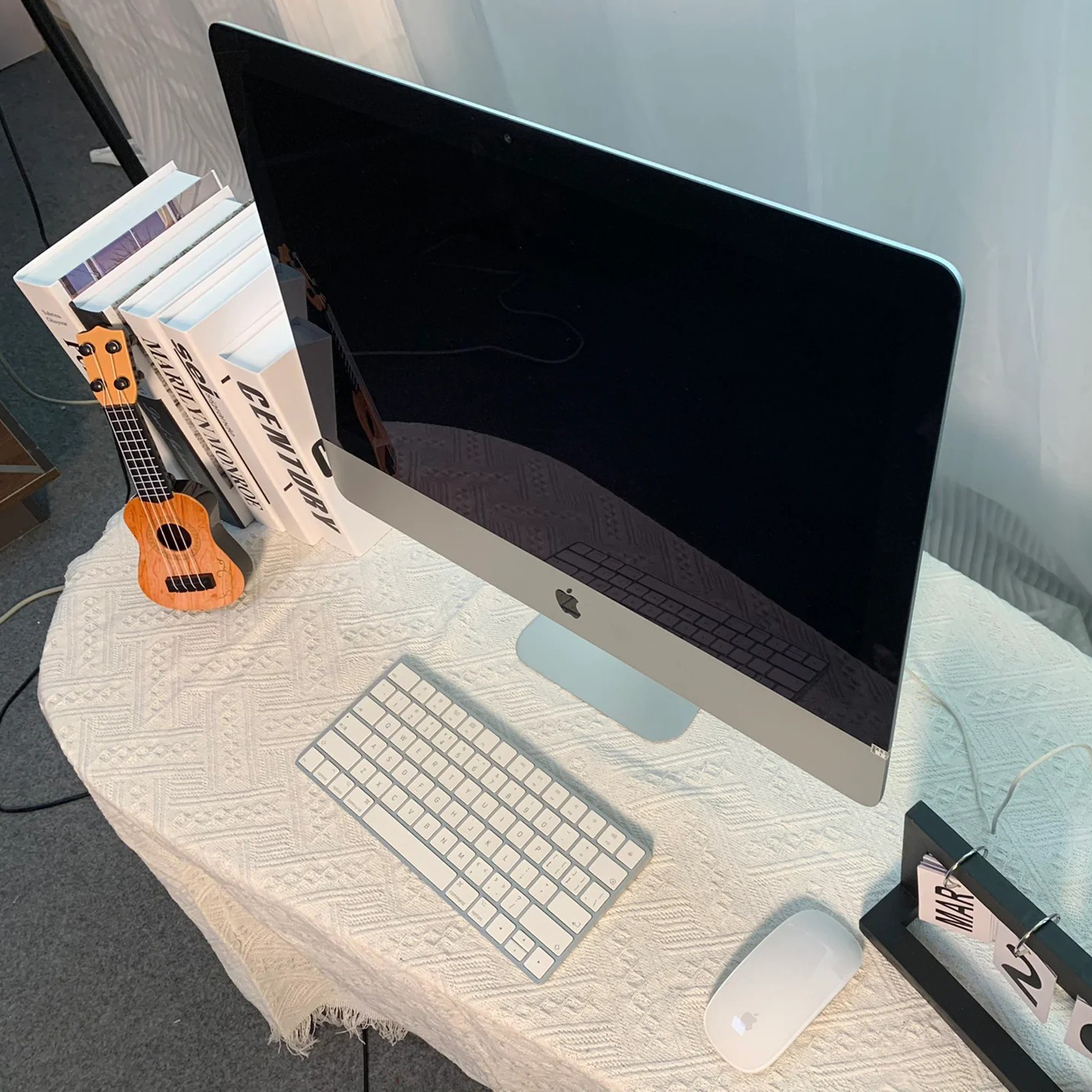 95新 Apple/苹果 iMac一体机办公台式电脑i7游戏设计剪辑家用前台