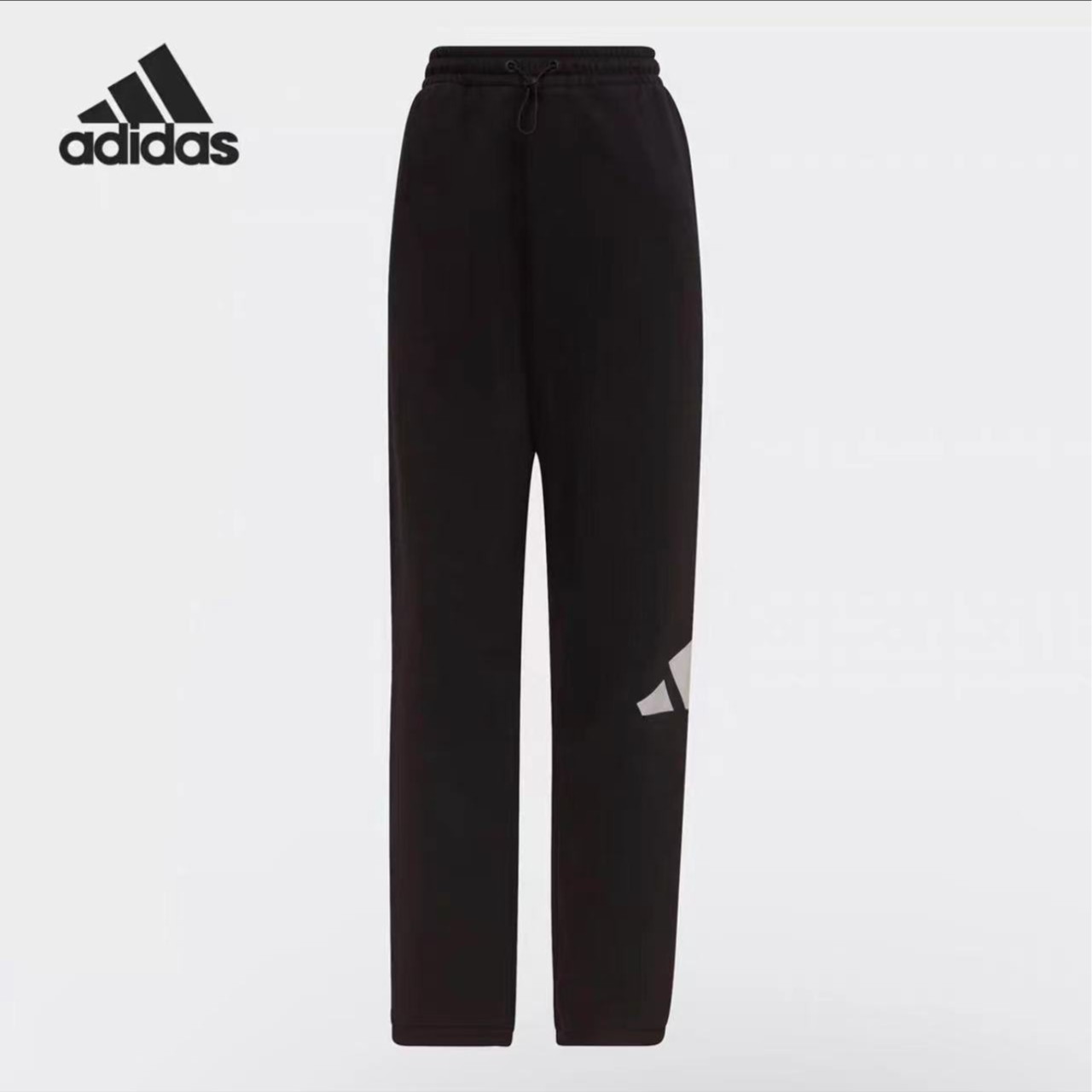 adidas/阿迪达斯新款加绒保暖针织运动休闲长裤HI1202