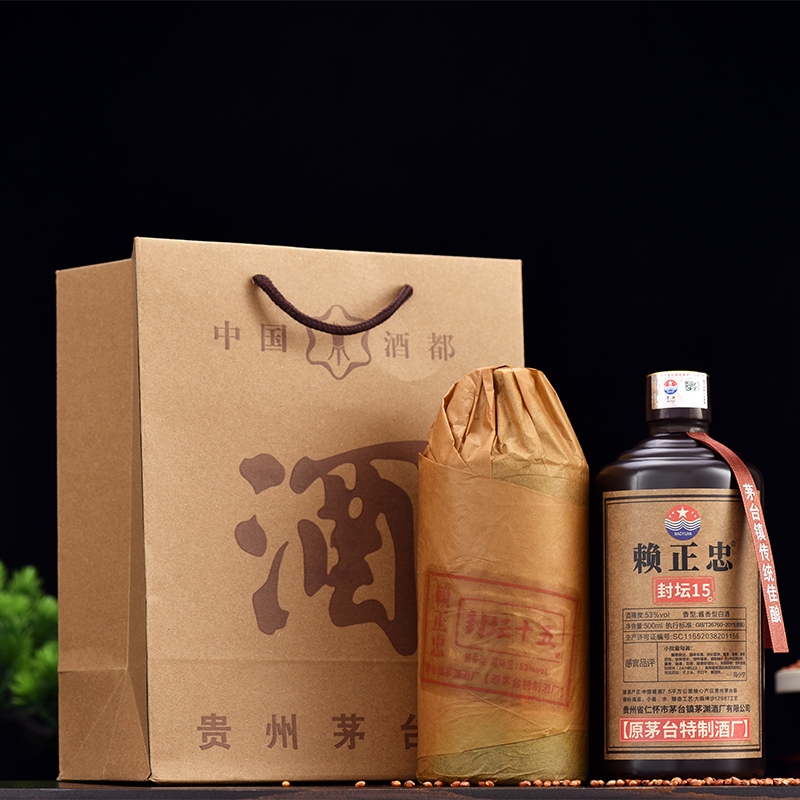 赖正忠 【封坛15】K酱香型白酒53度500ml*6瓶/箱
