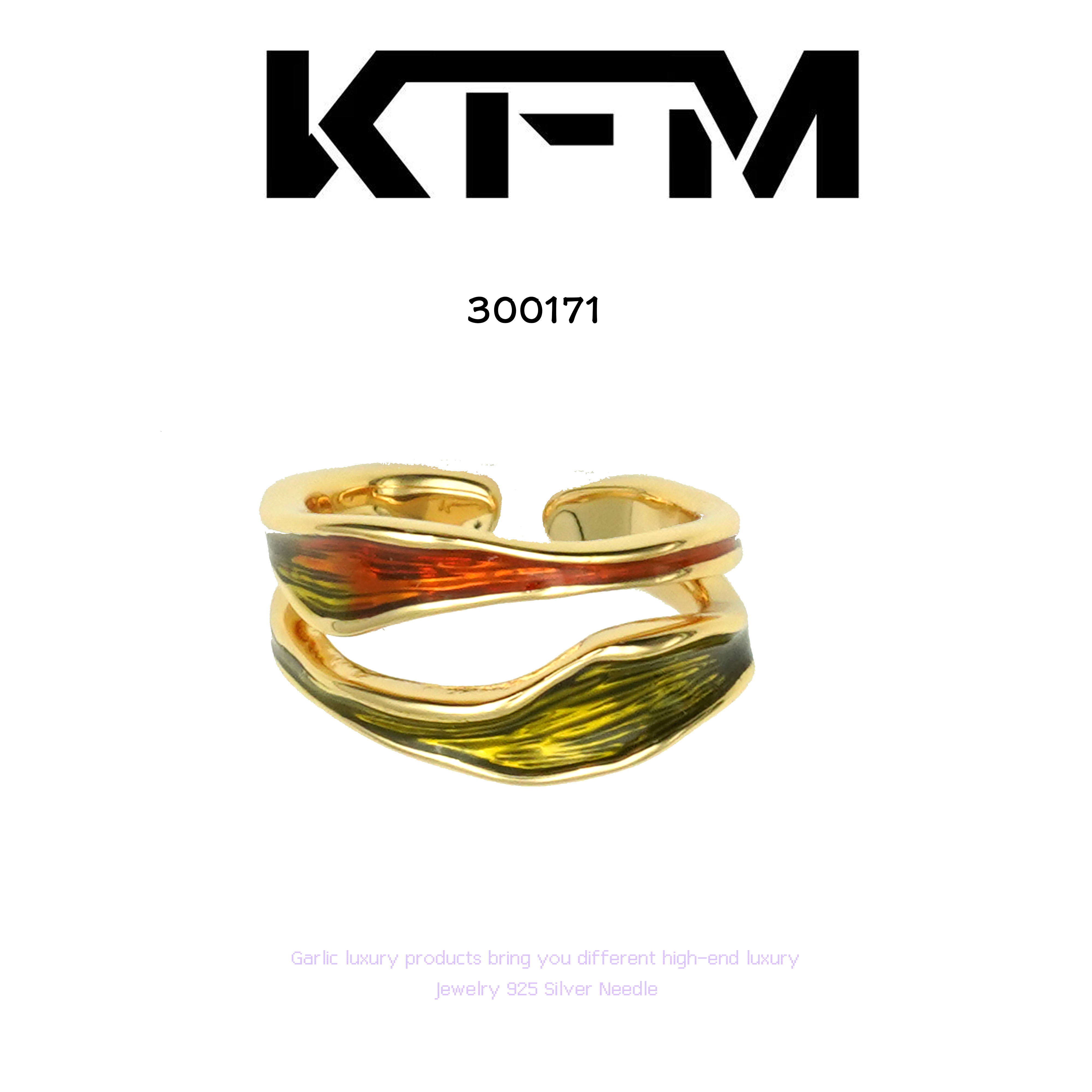 铜合金戒指 KFM戒指~300171