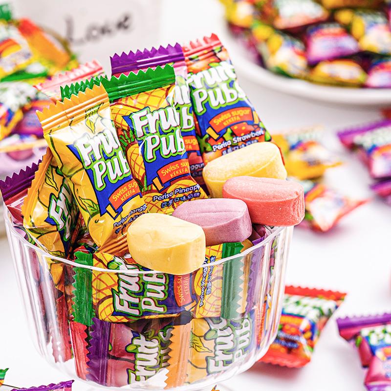 情人节糖果马来西亚风味水果软糖糖果果汁网红果超喜糖零食新年货