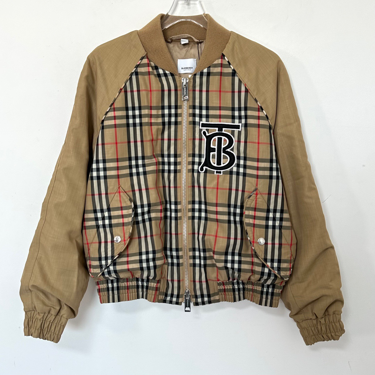 99新  Burberry tb夹克 uk4 99新