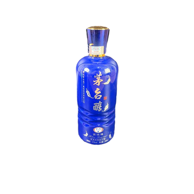 MOUTAI/茅台醇蓝柔雅2015年浓香型酒类摆柜收藏白酒ZB52度500ml
