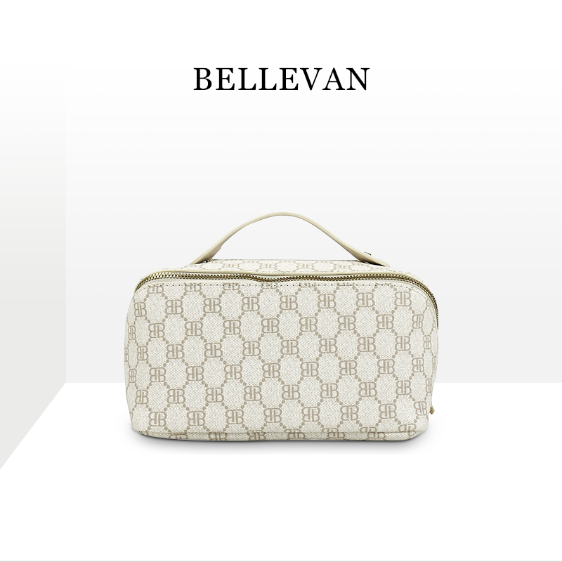 【BELLEVAN】宝丽梵法式轻奢浪漫洗漱包经典大容量旅行化妆收纳包