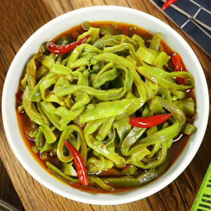 【29.9到手2斤】鼎养园椒麻贡菜一级DD（非贡菜干）500g/包冷链