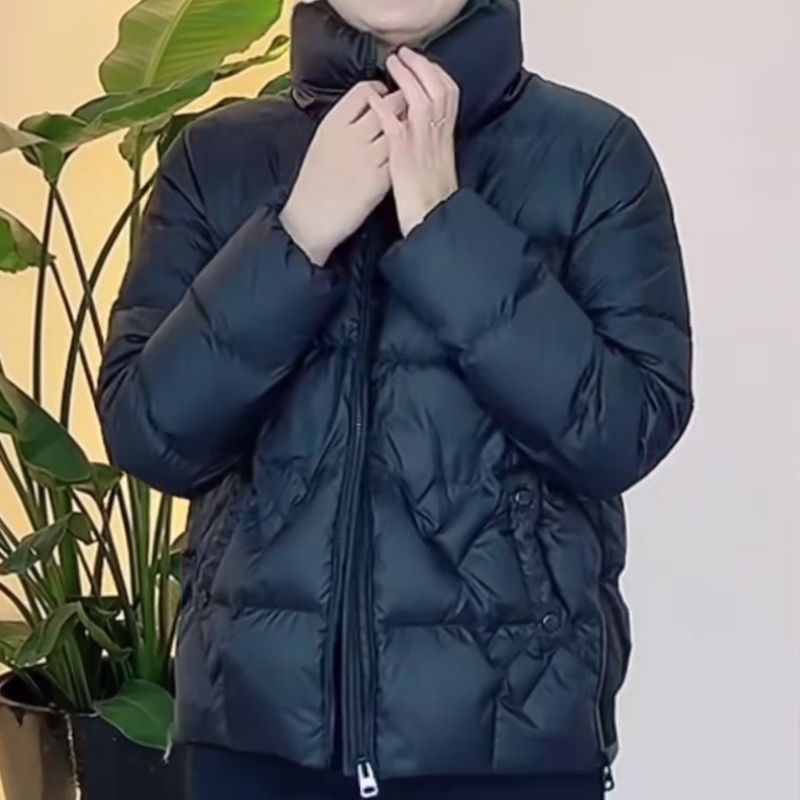 波司澄秋冬新款高档立领羽绒棉服女洋气减龄时尚百搭宽松显瘦保暖