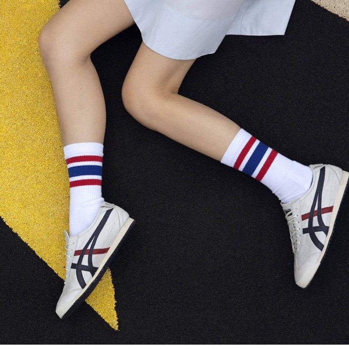 124 G272 tiger鬼#冢虎布面情侣休闲 （默认瑕疵）