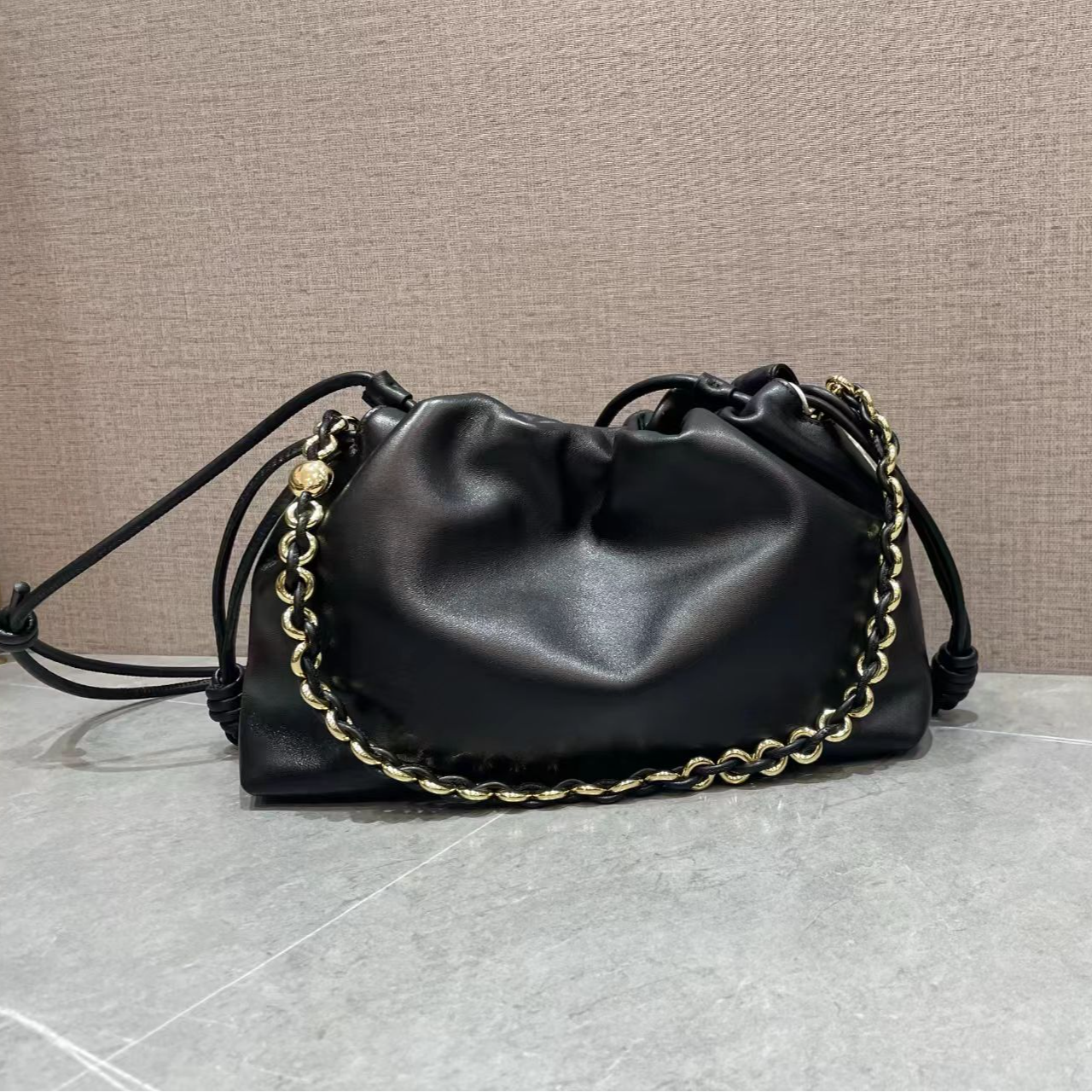 【外贸专属】新款真皮福袋女包云朵包2024新款单肩斜挎包包