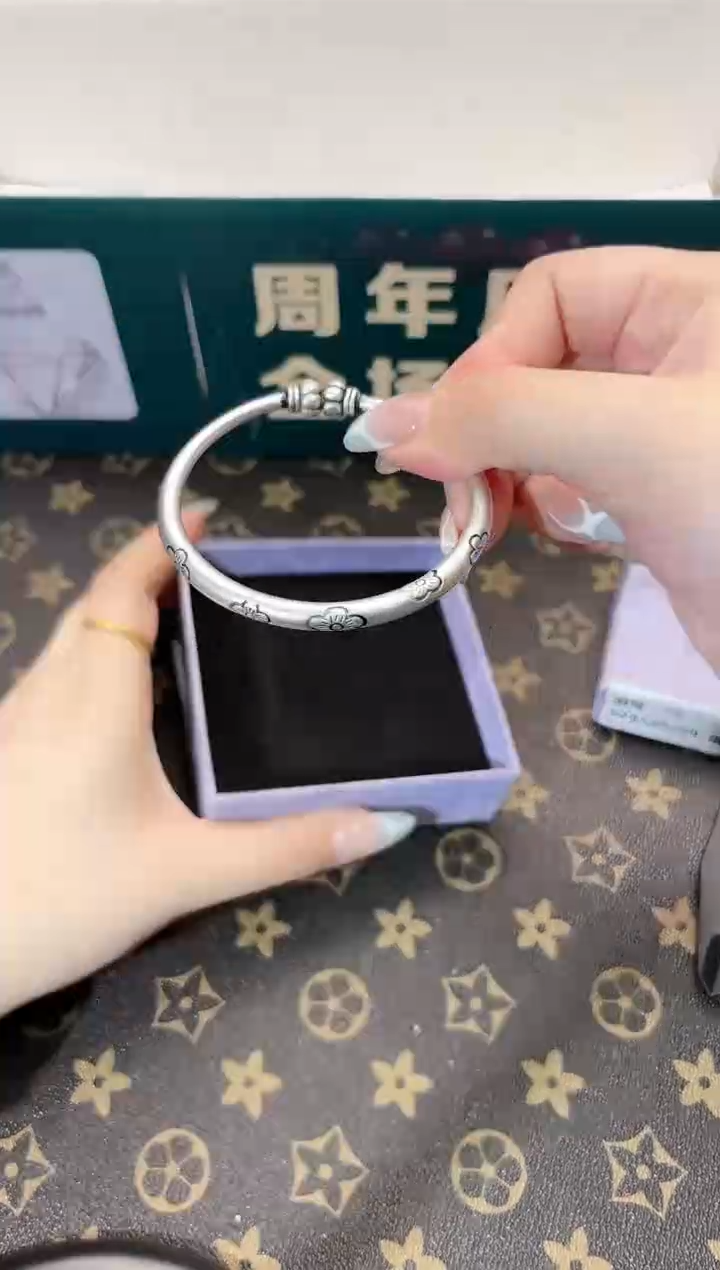 银制精品手镯—-018