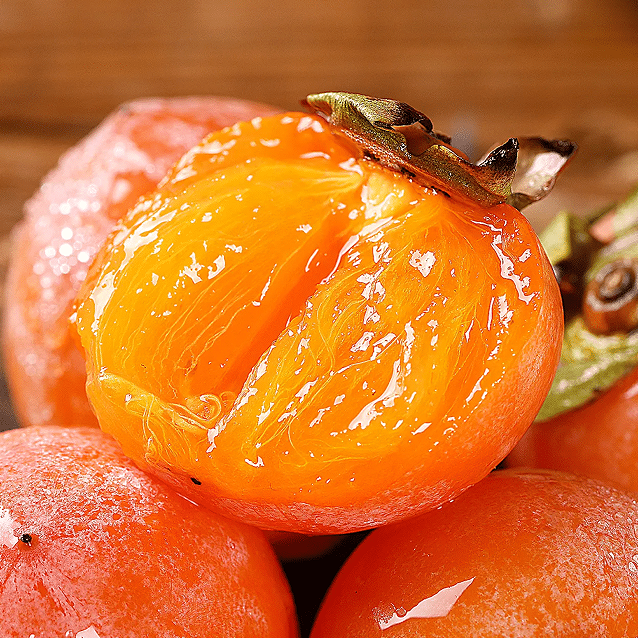 火晶柿子30枚当季新鲜爆甜多汁放软了吃爆汁应季【YT】