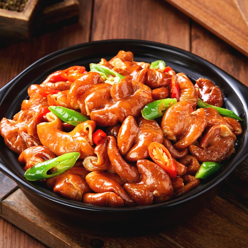 【今日破价8大袋】到手4斤卤肥肠250g/袋商用批发去油去脂9成熟2商品图