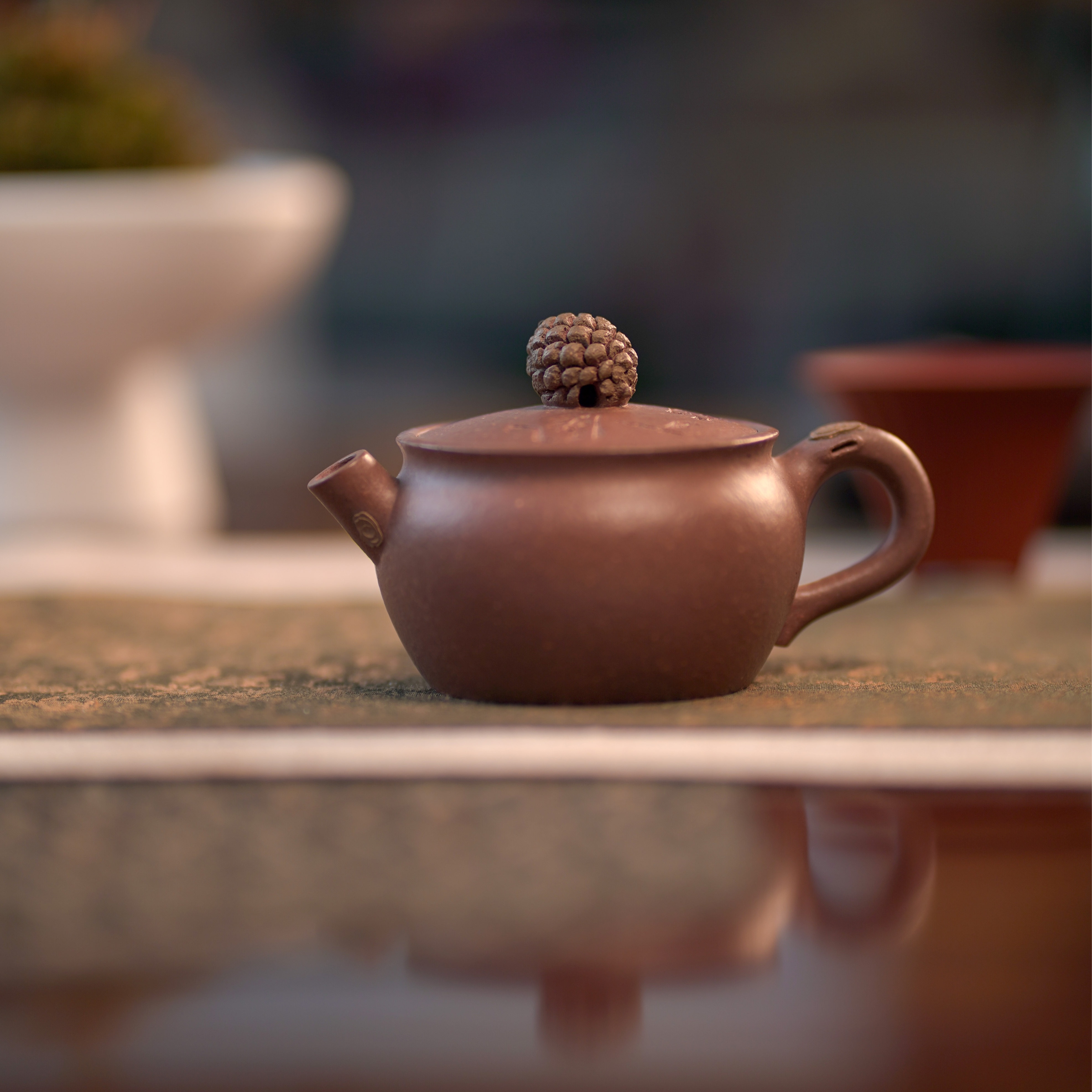 【树屿集】风入松紫砂茶壶老段泥