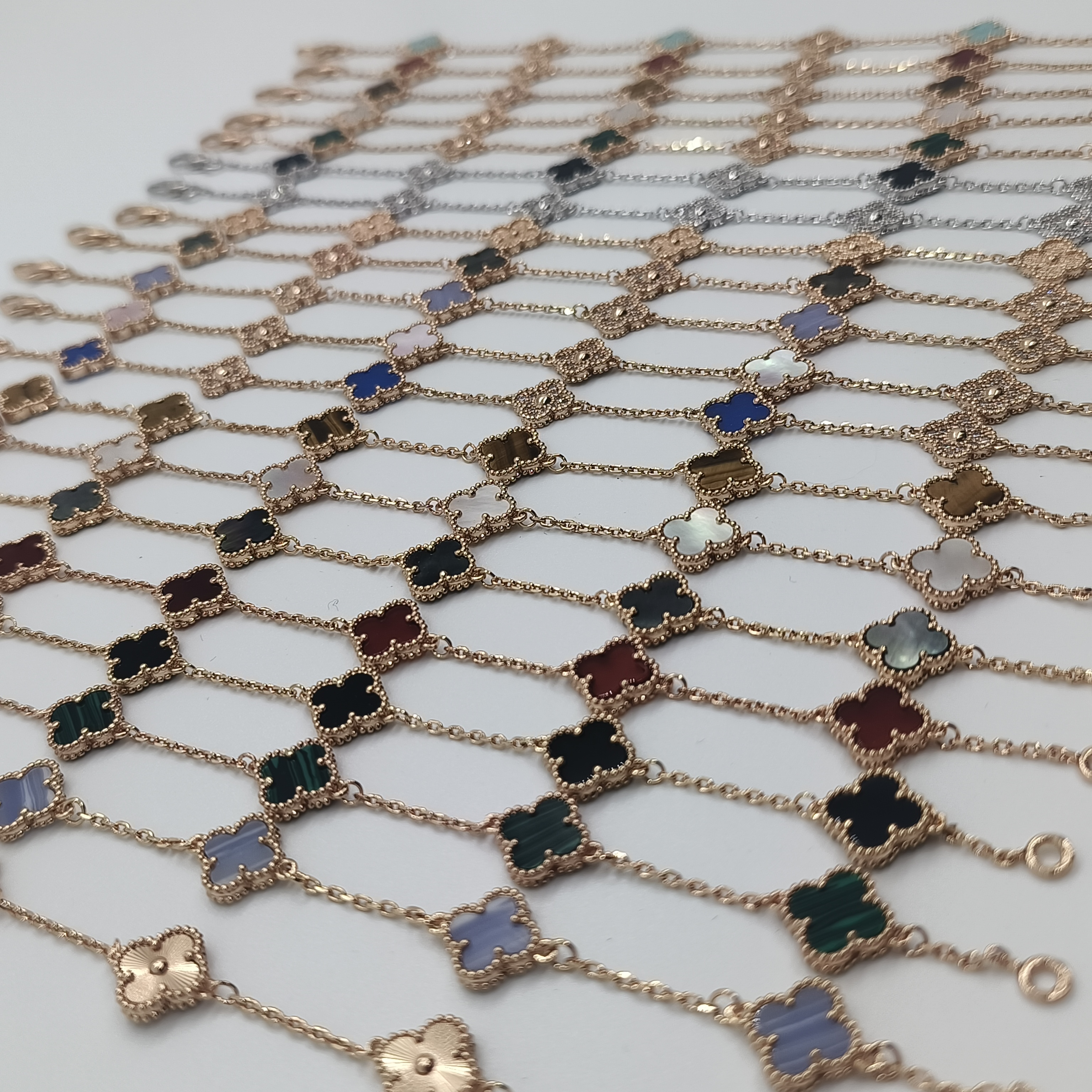 铜合金手链 （宠粉专享）高版本精工迷你六花手链0857