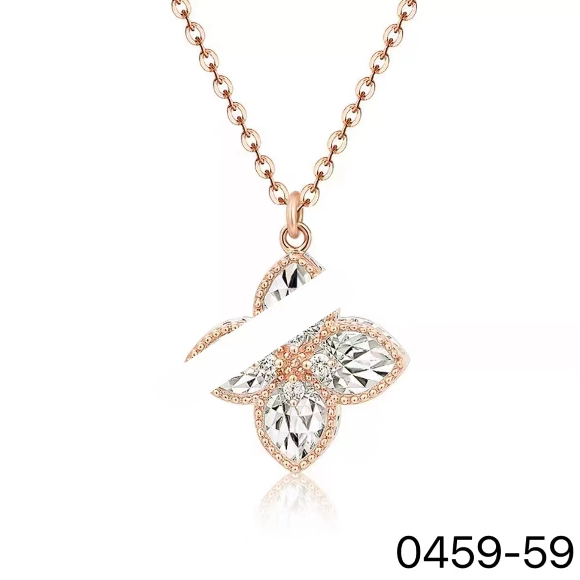 铜合金项链 0459气质时尚百搭经典设计感精致轻奢女士素款项链