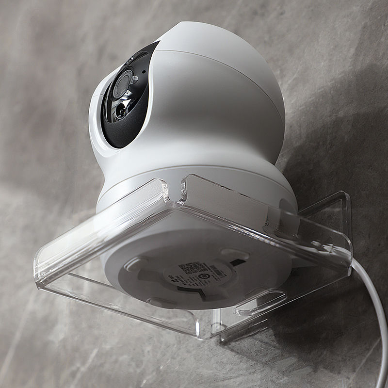 监控支架墙上壁挂置物架家用客厅摄像头路由器架子托架子挂墙支架