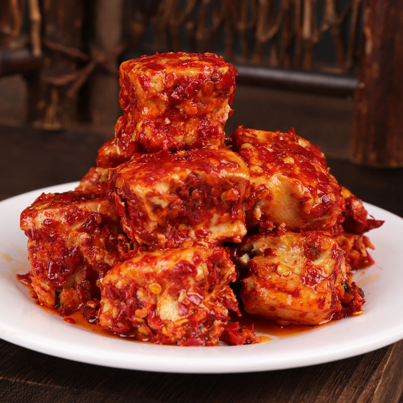 湖南特产白溪腐乳小瓶装腐乳两瓶装，200G/瓶，